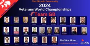 World Veterans Judo Championships 2024 Team GB