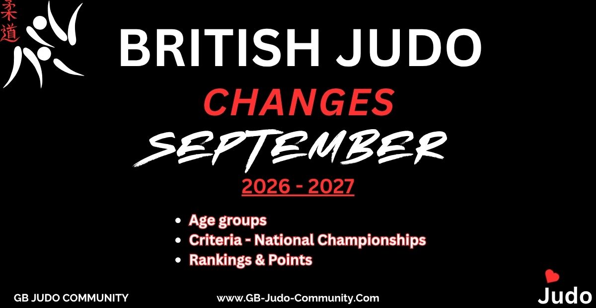 British Judo Changes September